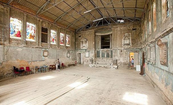 Abandoned building in London.